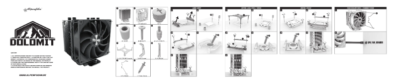 Page 1 de la notice Manuel utilisateur Alpenföhn Dolomit