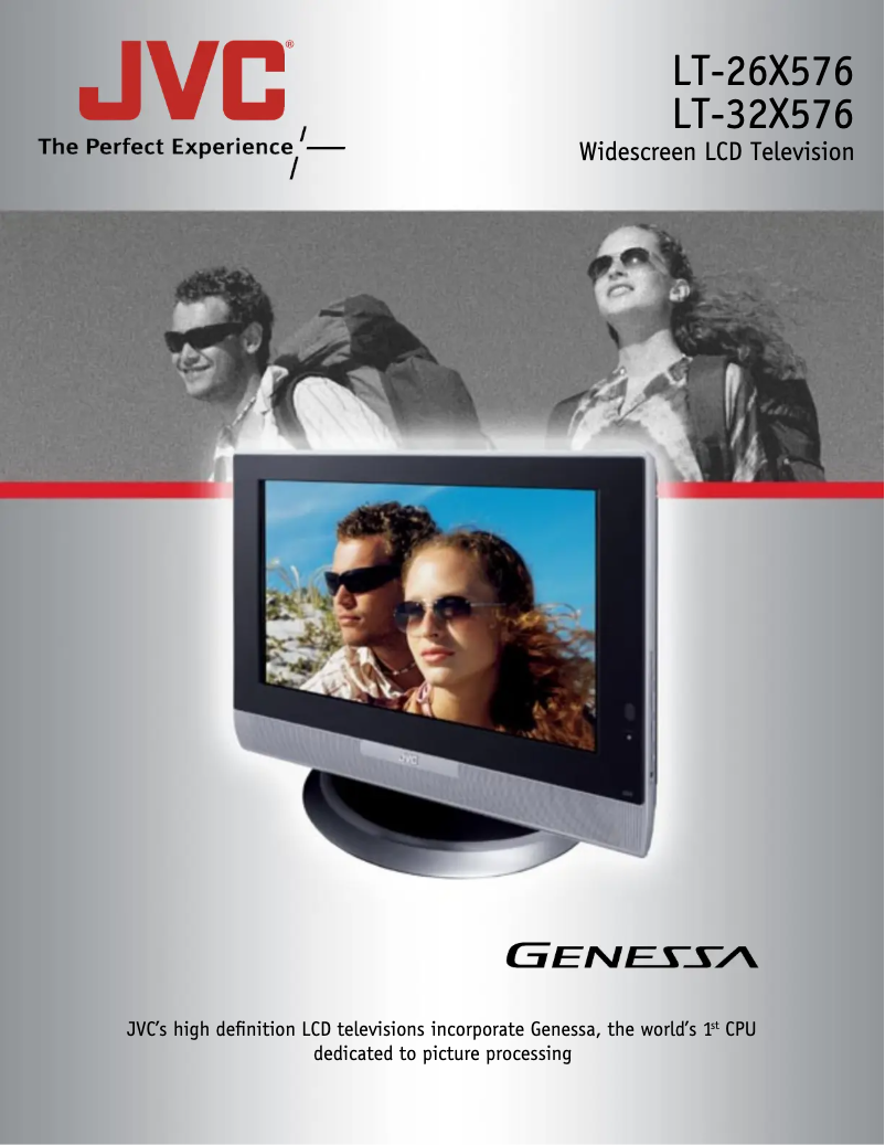 Page n°1 - Manuel utilisateur JVC LT-32X576