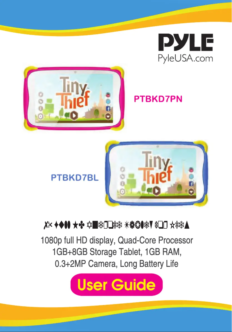 Página 1 del manual Manual de usuario Pyle PTBKD7BL