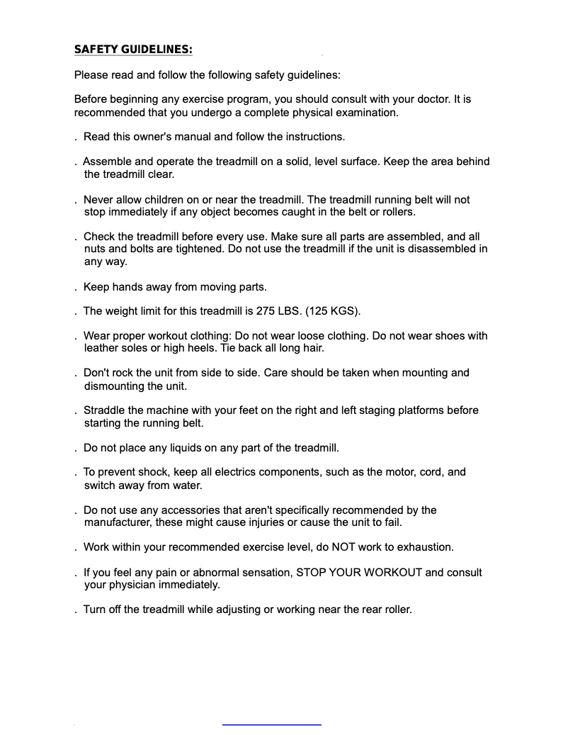 Image de la première page du manuel de l'appareil 1260