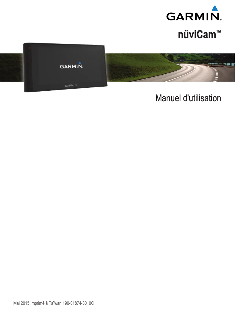 Page n°1 - Mode d'emploi Garmin nüviCam LMTHD