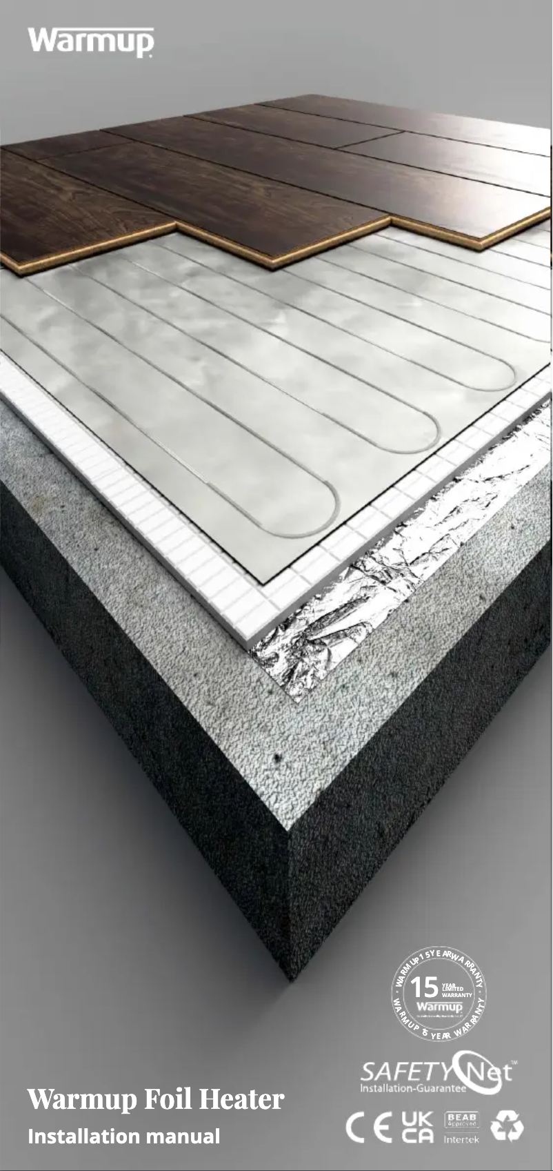 Image de la première page du manuel de l'appareil Foil Heater