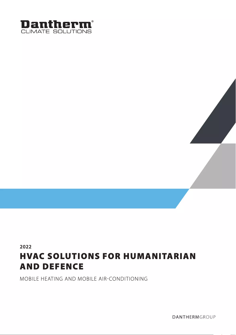 Page 1 de la notice Manuel utilisateur Dantherm EC 30