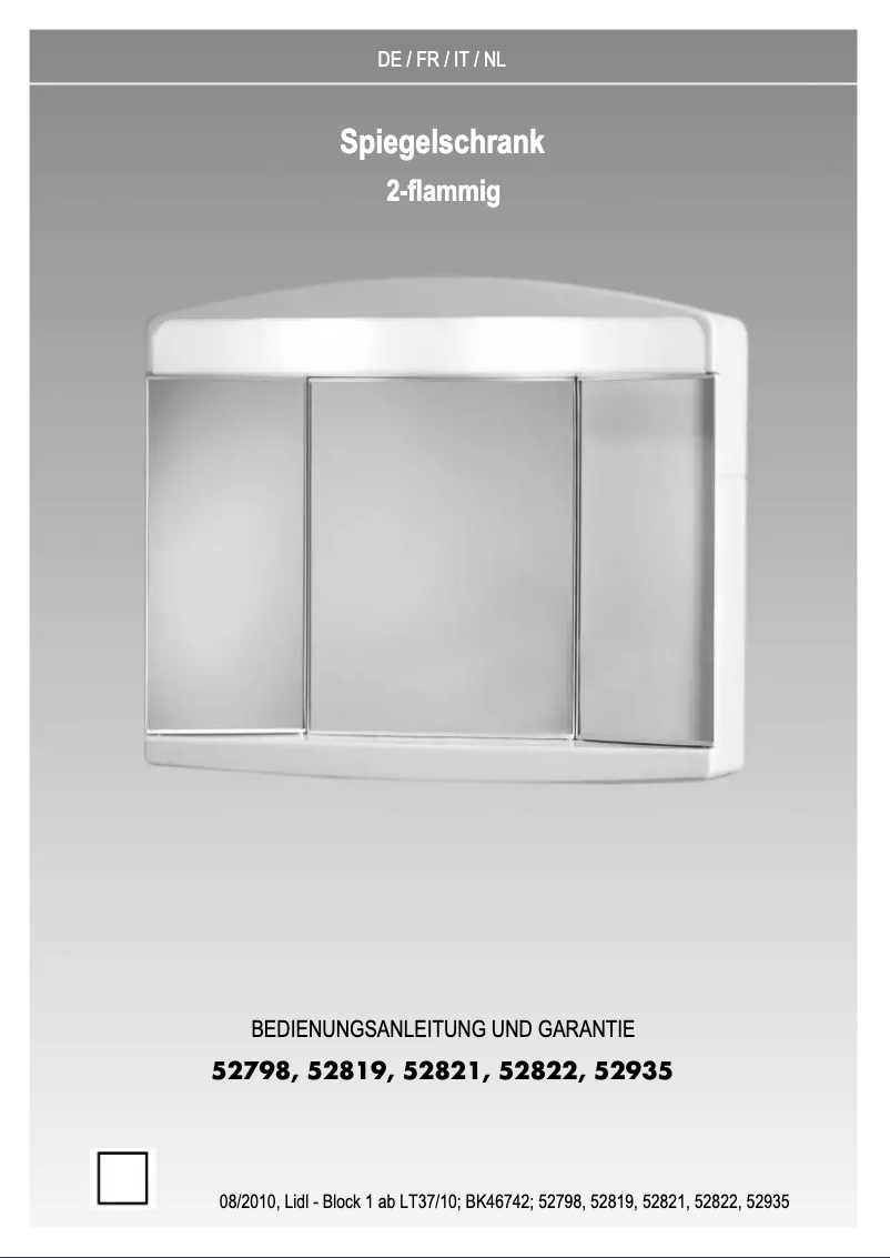 Page 1 de la notice Manuel utilisateur Miomare IAN 46742