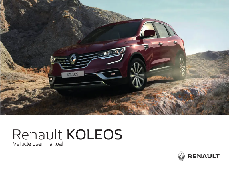 Page 1 de la notice Manuel utilisateur Renault Koleos (2020)