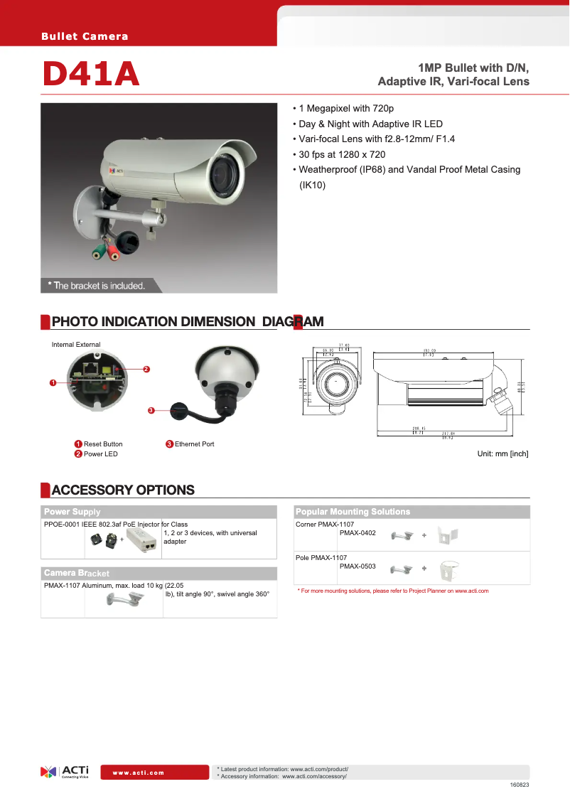 Image de la première page du manuel de l'appareil D41A