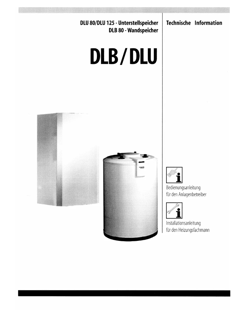 Page n°1 - Manuel utilisateur De Dietrich DLU 125