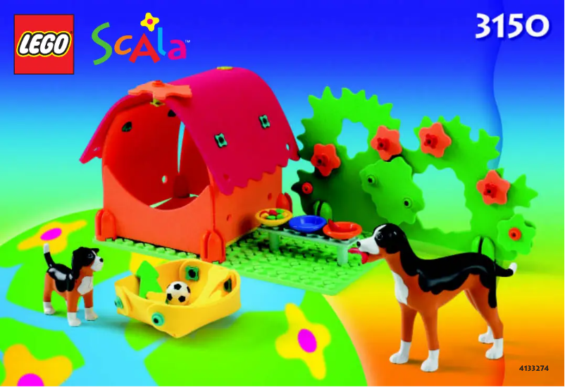 Page n°1 - Manuel utilisateur Lego Puppy Playground