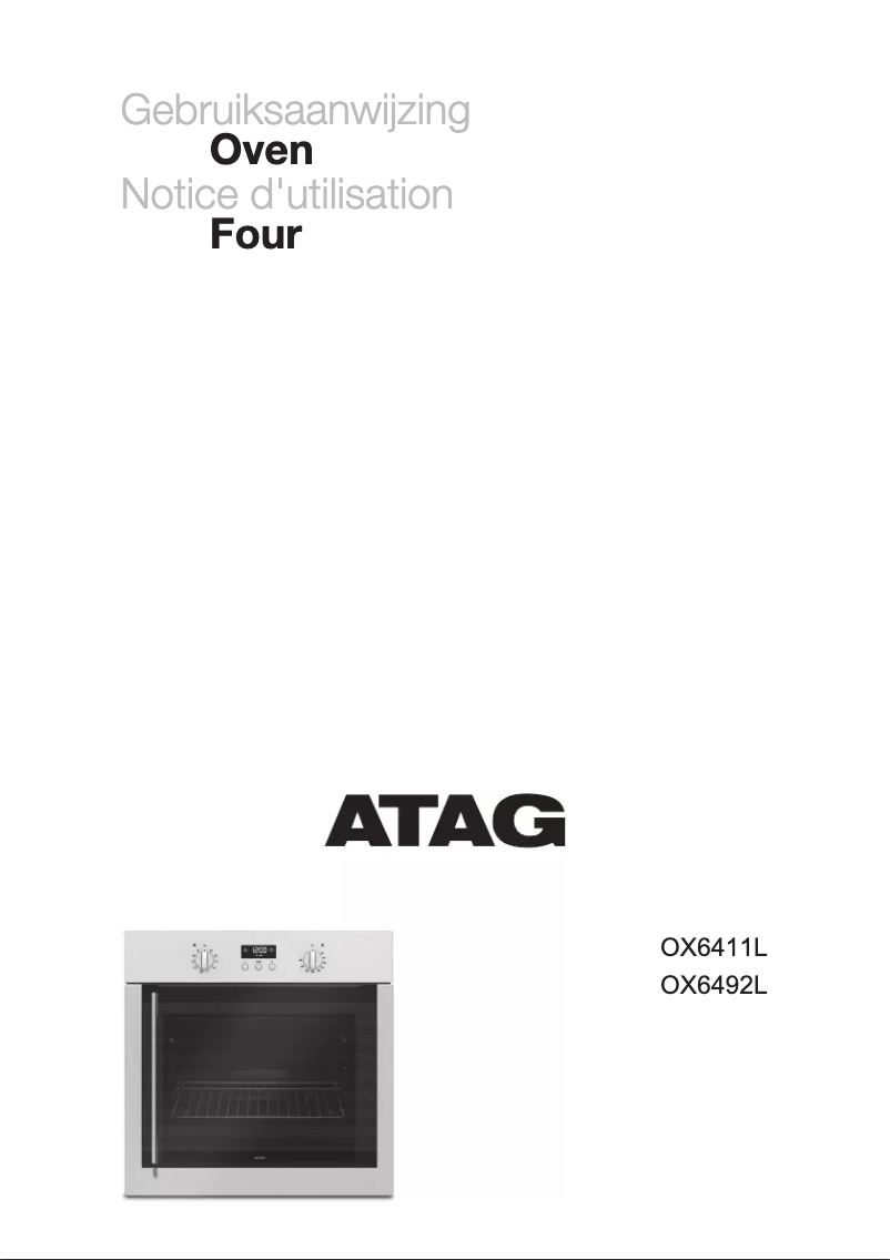 Image de la première page du manuel de l'appareil OX6492L