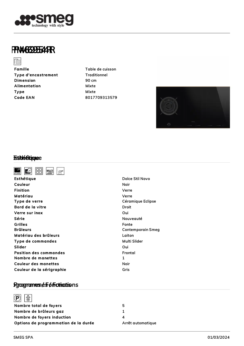 Imagen de la primera página del manual del dispositivo PM6954R