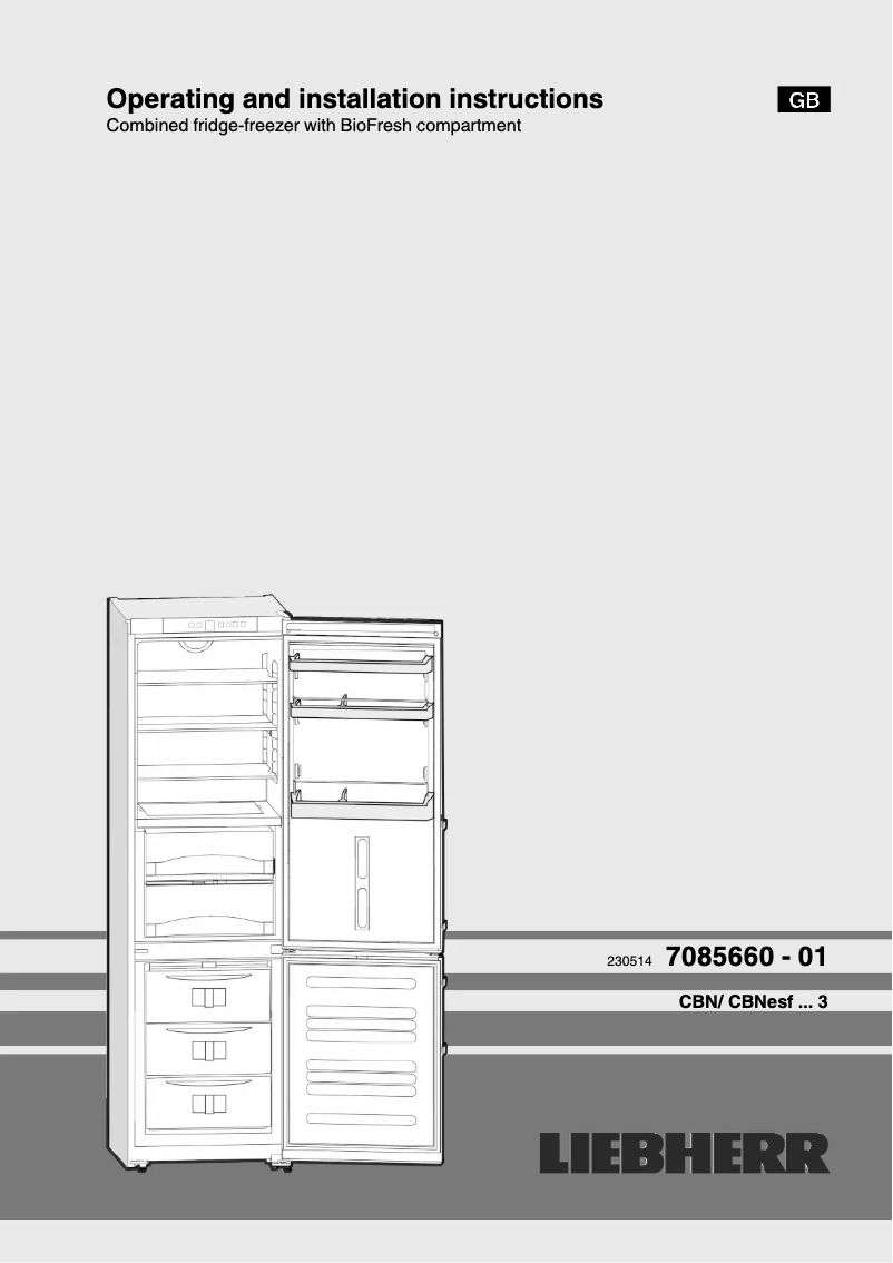 Image de la première page du manuel de l'appareil CBNesf 3913