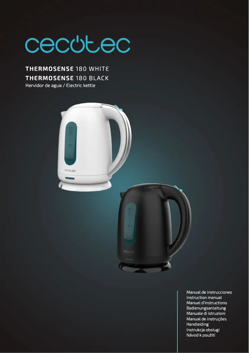 Page n°1 - Manuel utilisateur Cecotec Thermosense 180