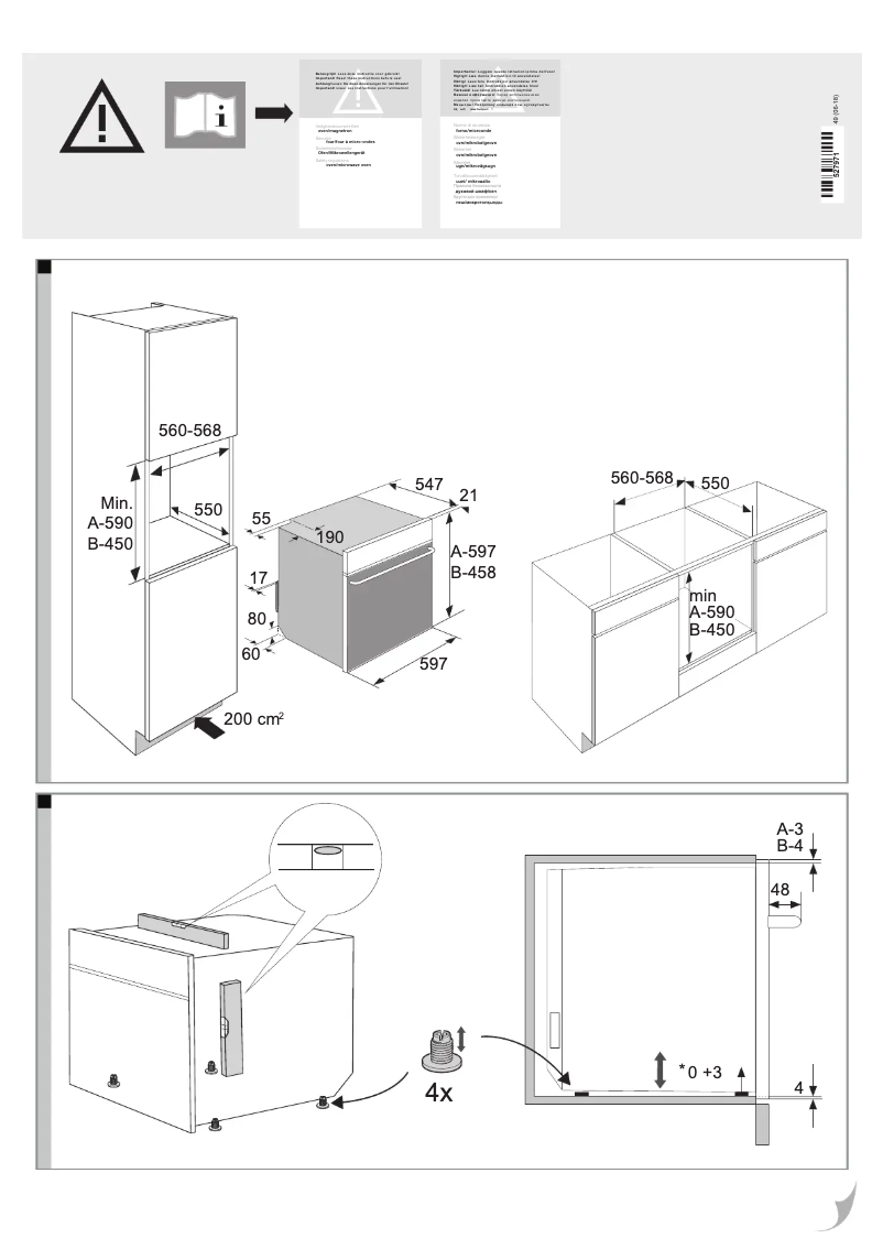 Image de la première page du manuel de l'appareil OCM8487B