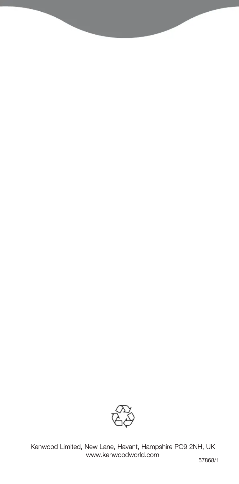 Page n°1 - Manuel utilisateur Kenwood AT265