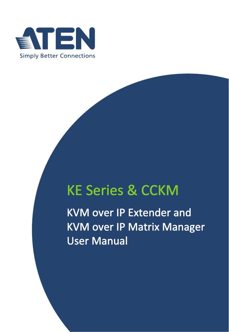 Página 1 del manual Manual de usuario ATen KE6910ATC