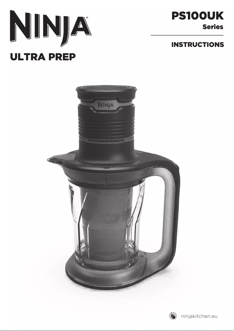 Página 1 del manual Manual de usuario Ninja PS100UK