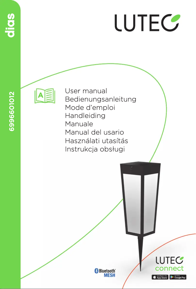 Page n°1 - Manuel utilisateur Lutec Dias