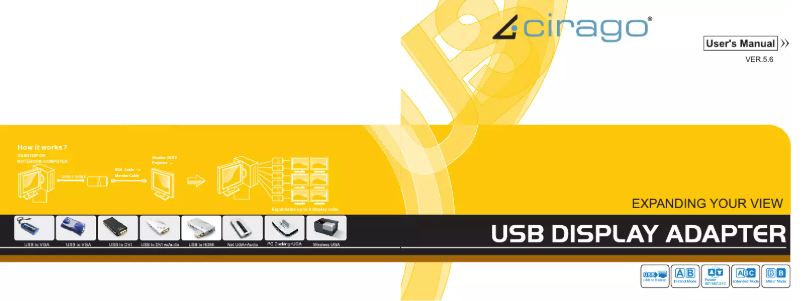 Página 1 del manual Manual de usuario Cirago UDA2000