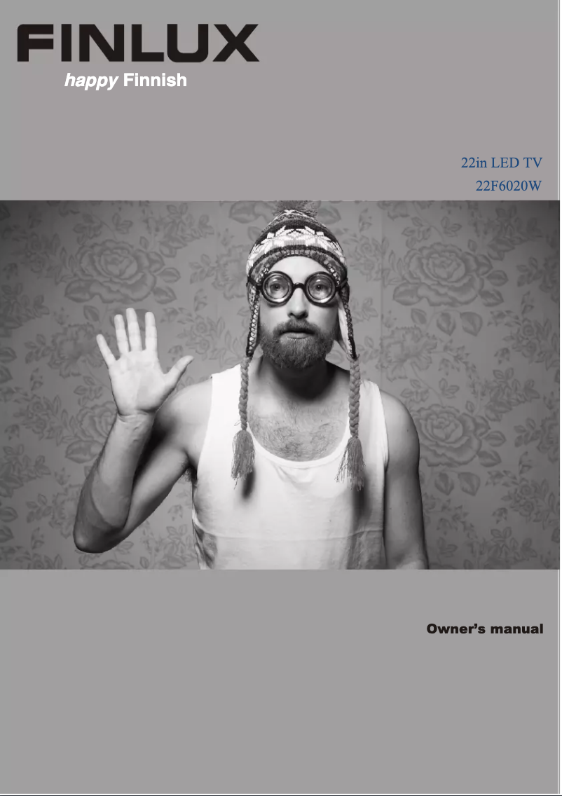 Page 1 de la notice Manuel utilisateur Finlux 22F6020W