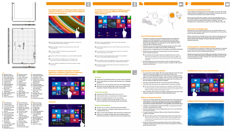 Page n°1 - Manuel utilisateur TrekStor SurfTab wintron 10.1 3G pro