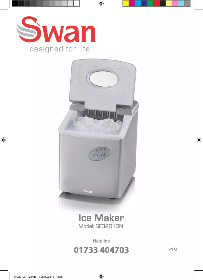 Image de la première page du manuel de l'appareil SF32010N