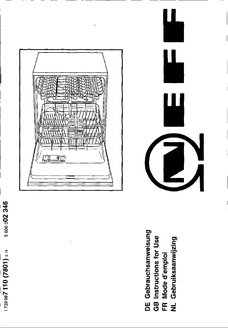 Page n°1 - Manuel utilisateur Neff S4456N