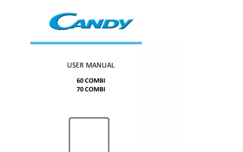 Page n°1 - Manuel utilisateur Candy CMGN 6182BN