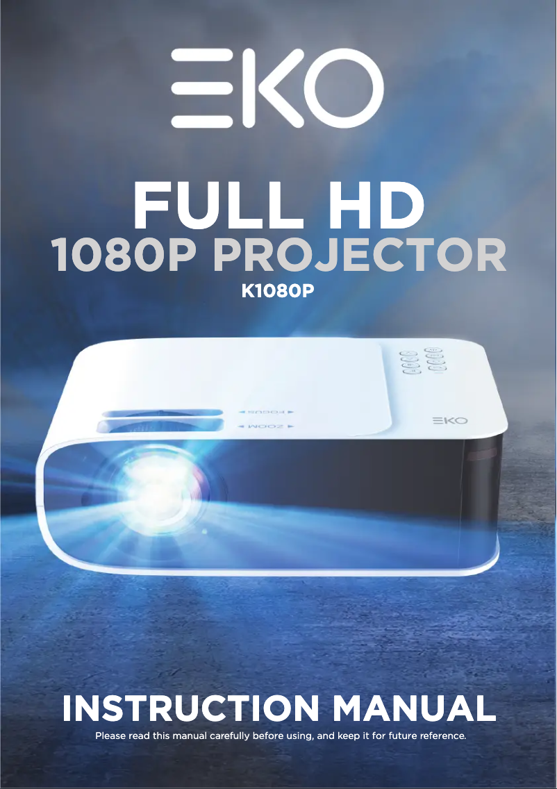 Page n°1 - Manuel utilisateur EKO K1080P