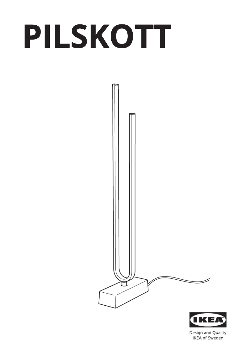 Image de la première page du manuel de l'appareil PILSKOTT 304.781.23