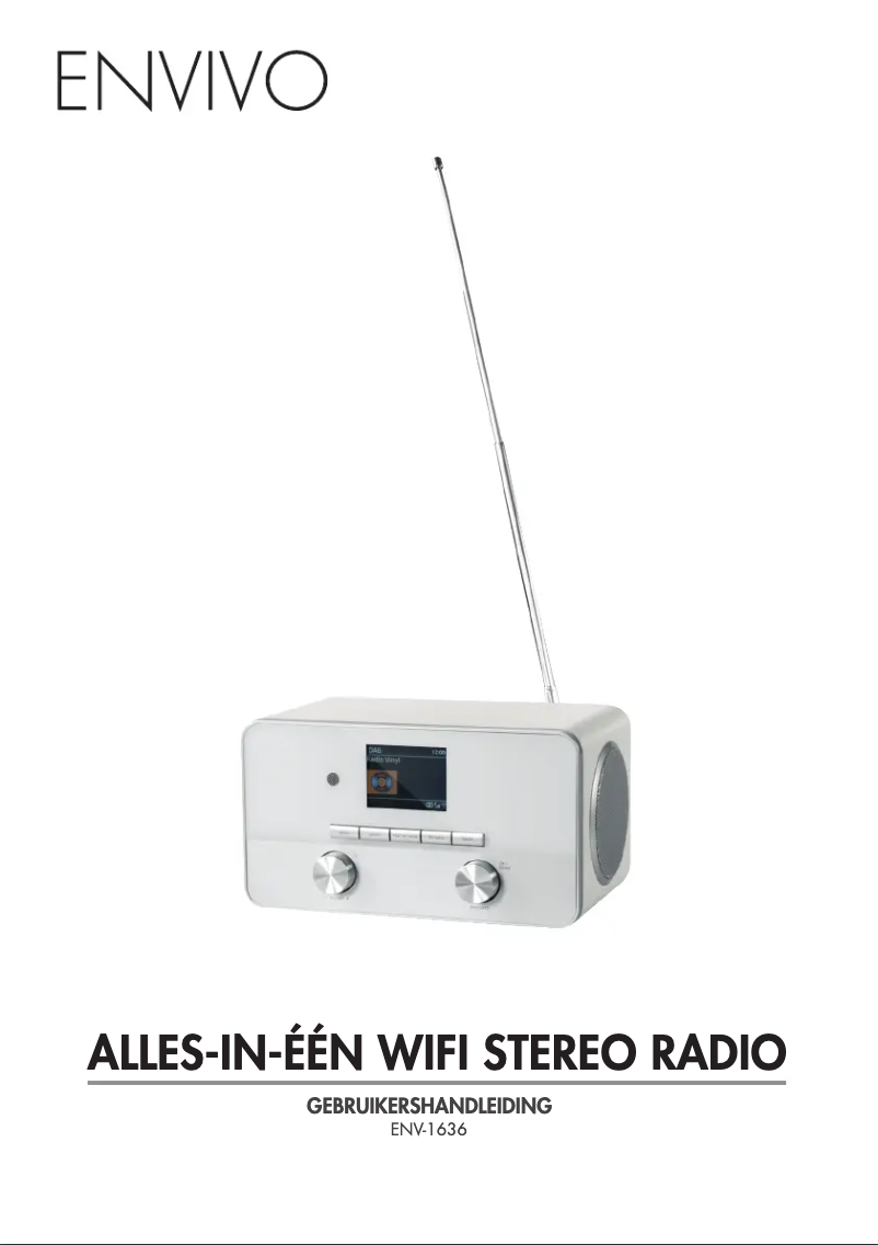 Page 1 de la notice Manuel utilisateur Envivo ENV-1670