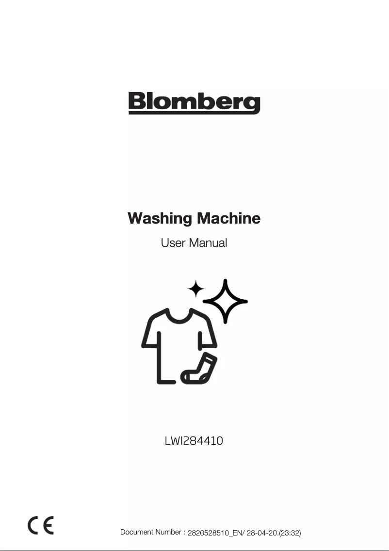 Page 1 de la notice Mode d'emploi Blomberg LWI284410