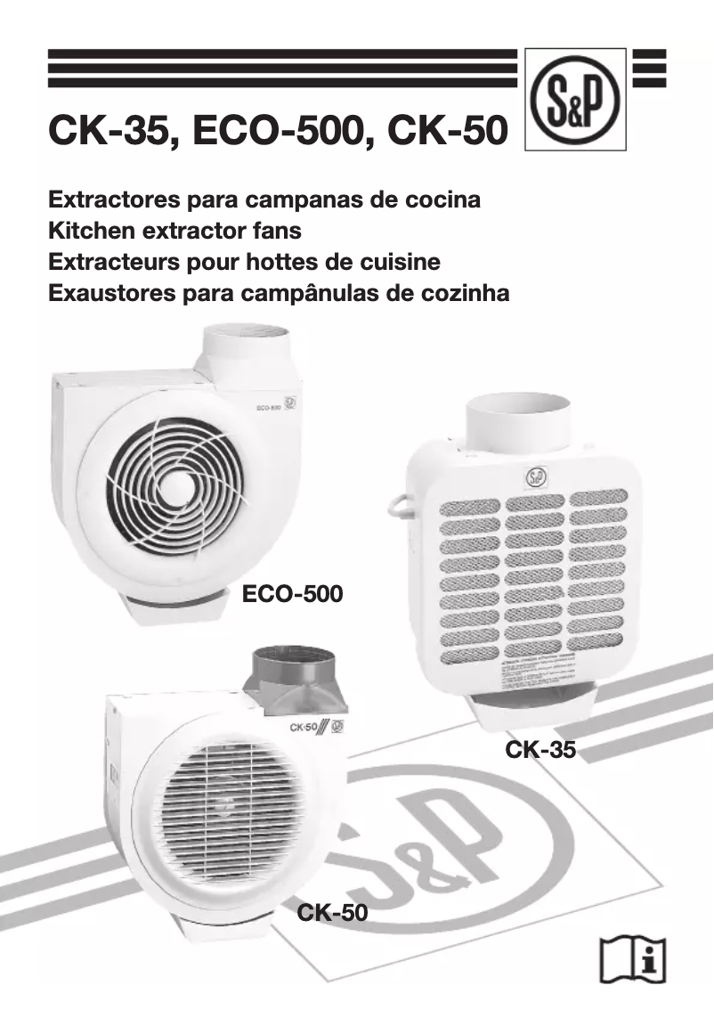 Page n°1 - Manuel utilisateur Soler & Palau CK-50