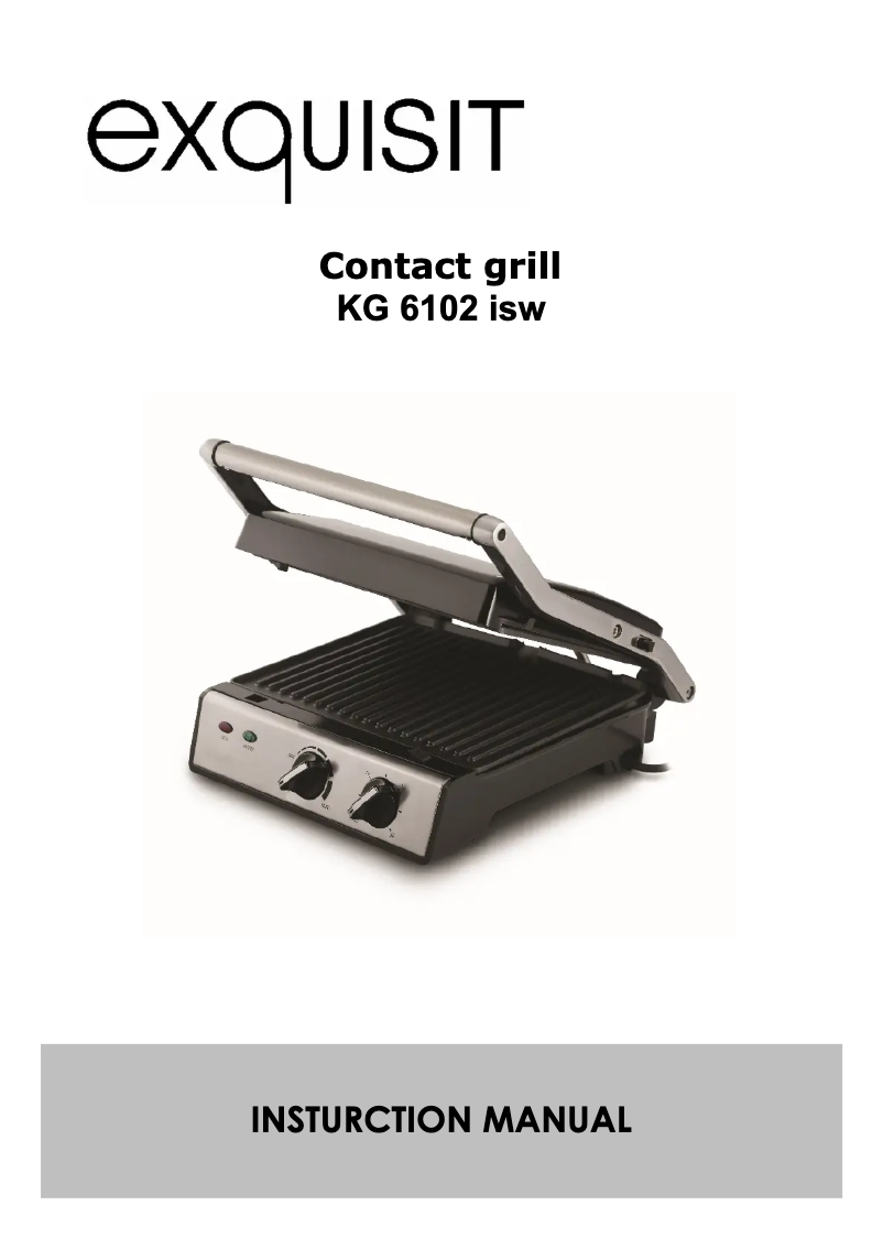 Image de la première page du manuel de l'appareil KG 6102 isw