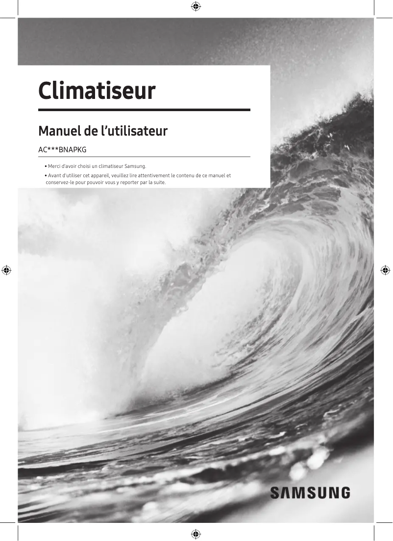 Page n°1 - Manuel utilisateur Samsung AC071BNAPKG