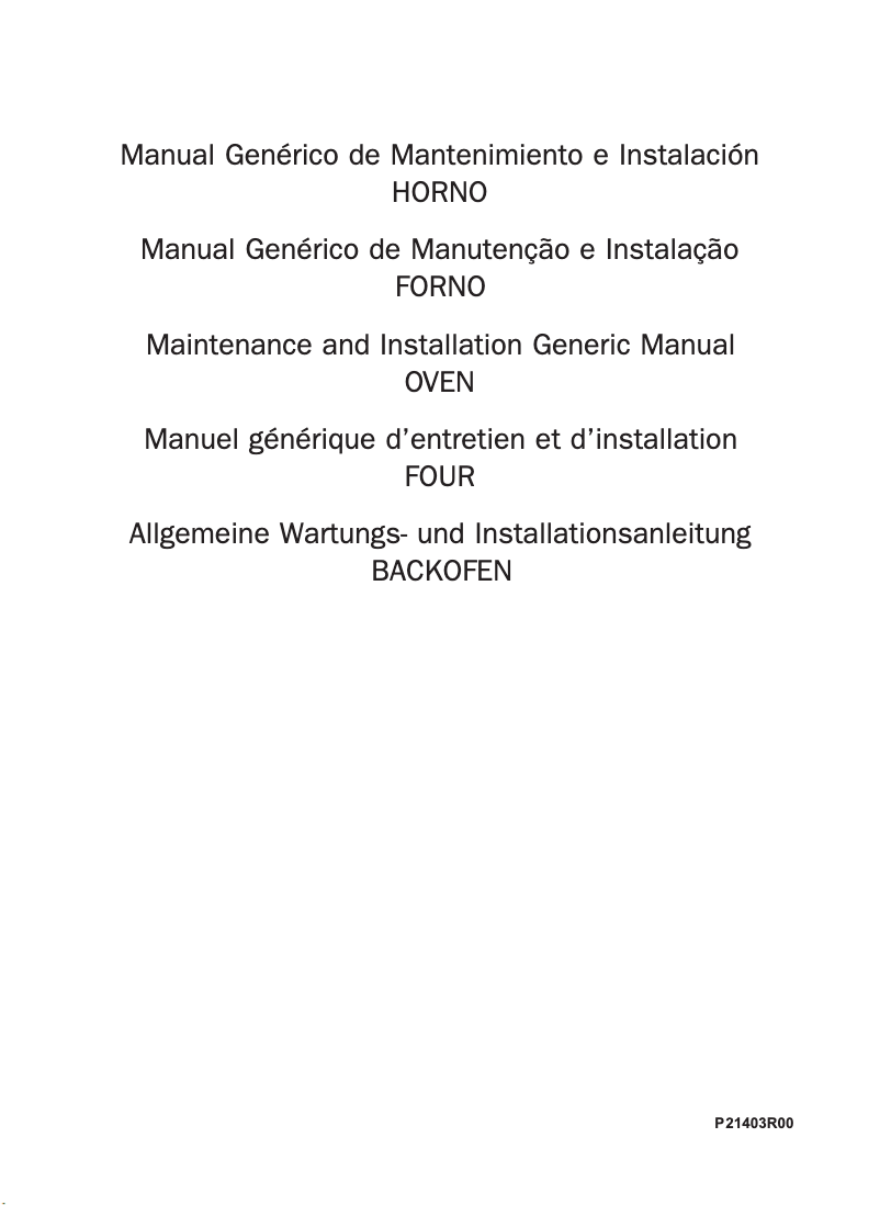 Image de la première page du manuel de l'appareil GFL402IX
