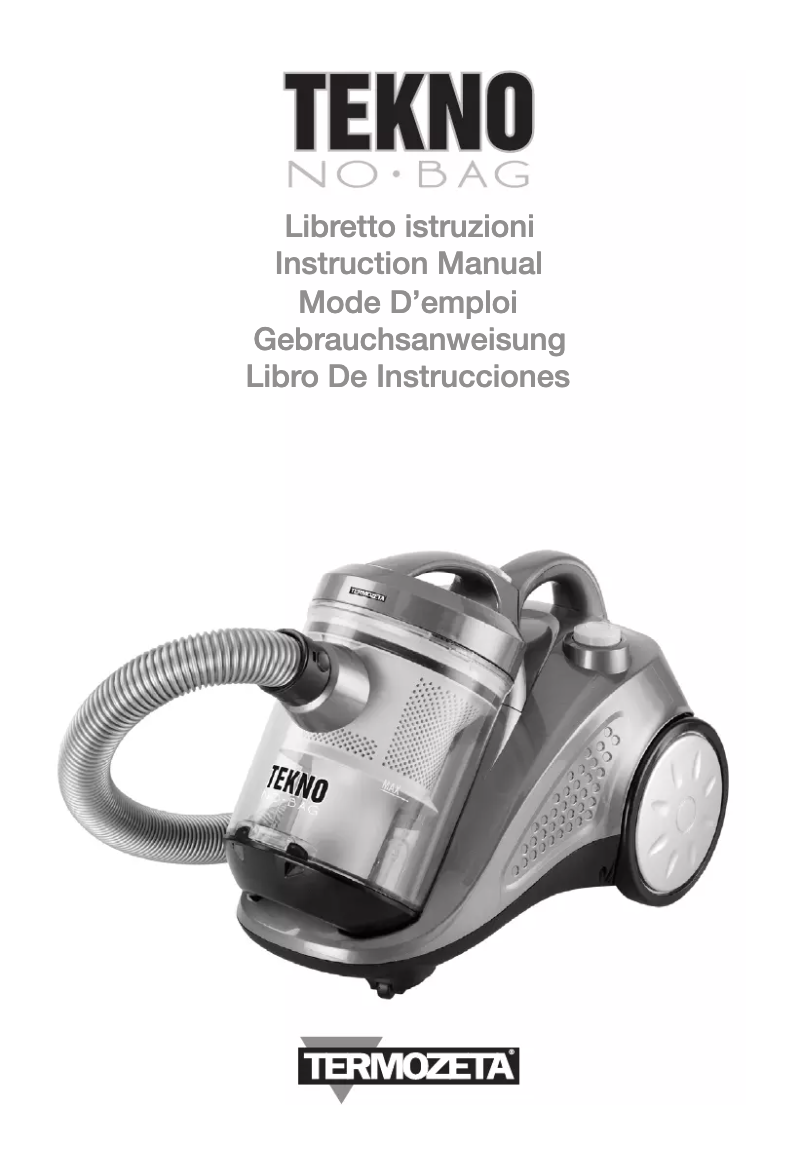 Image de la première page du manuel de l'appareil Tekno