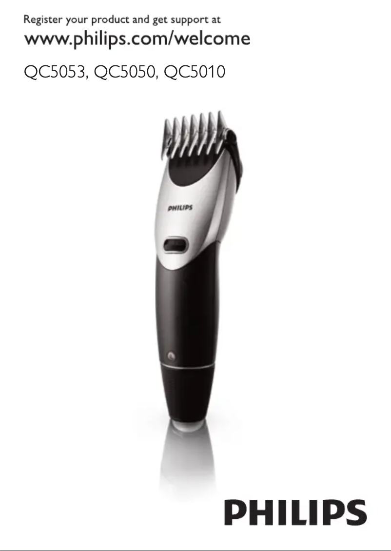 Page n°1 - Manuel utilisateur Philips Series 1000 QC5050