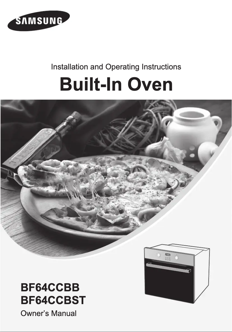 Page 1 de la notice Manuel utilisateur Samsung BF64CCBST
