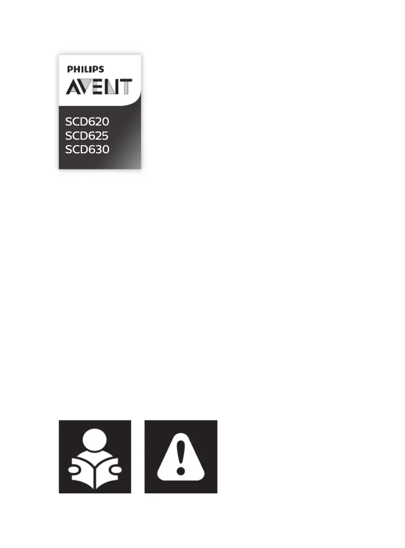 Page 1 de la notice Manuel utilisateur Philips AVENT SCD625