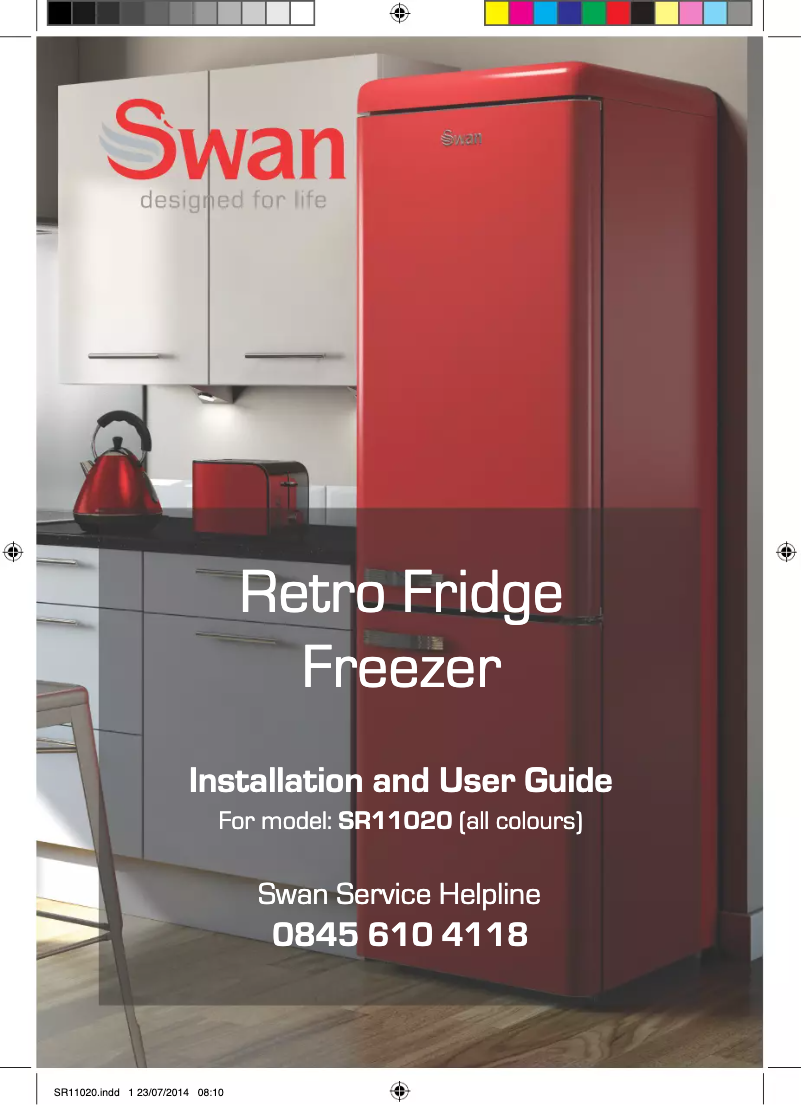 Page n°1 - Manuel utilisateur Swan SR11020ON