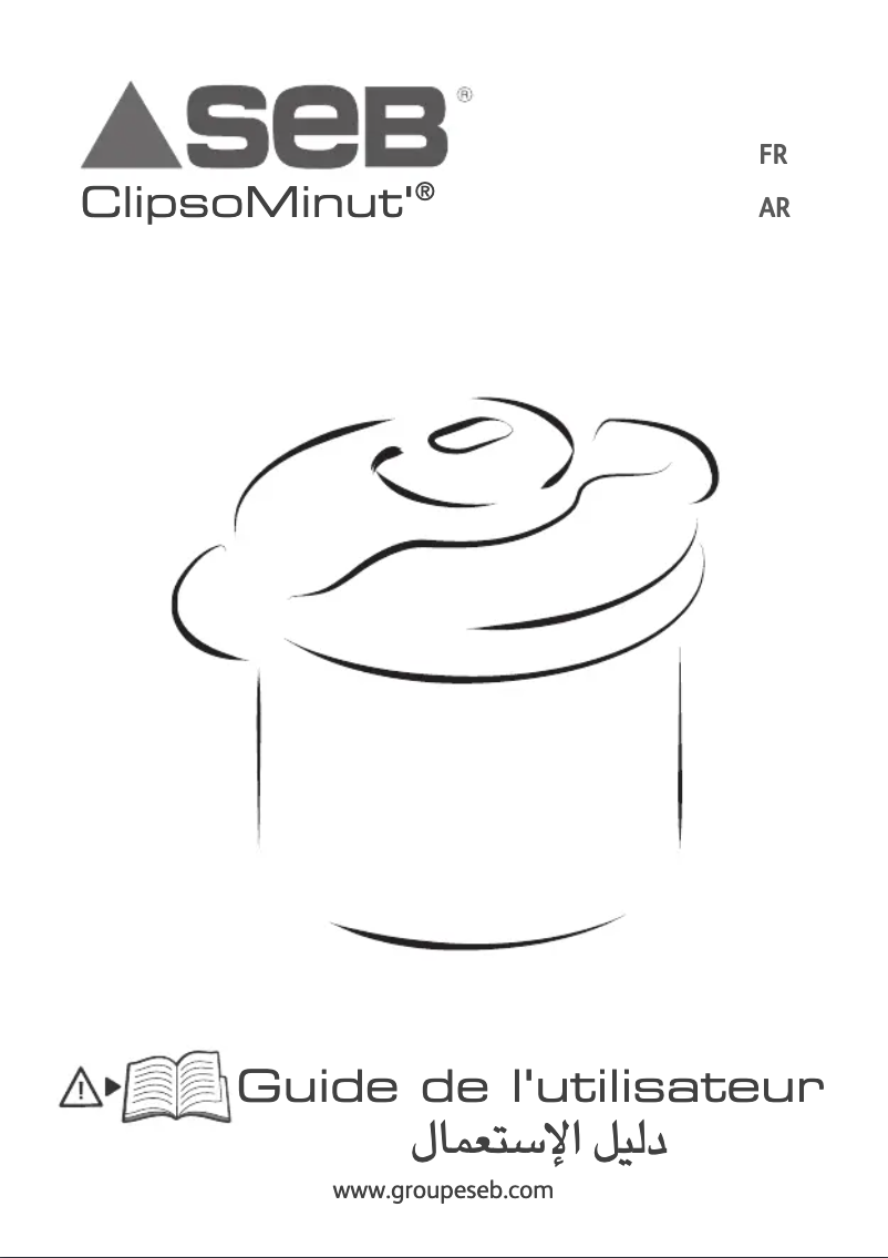 Page 1 de la notice Manuel utilisateur SEB ClipsoMinut CHEF