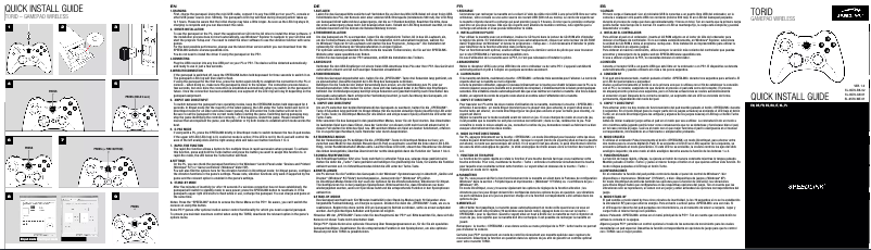 Image de la première page du manuel de l'appareil Torid SL-6576-WE-01