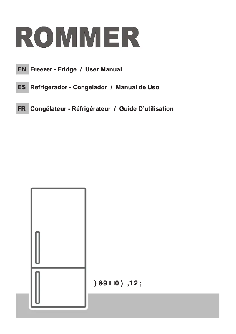 Image de la première page du manuel de l'appareil FCV 406 MF INOX