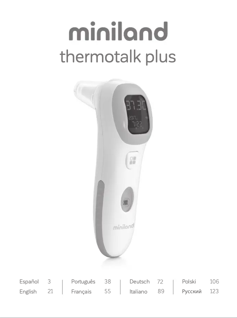 Image de la première page du manuel de l'appareil Thermotalk Plus