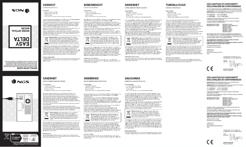 Image de la première page du manuel de l'appareil EASY Delta