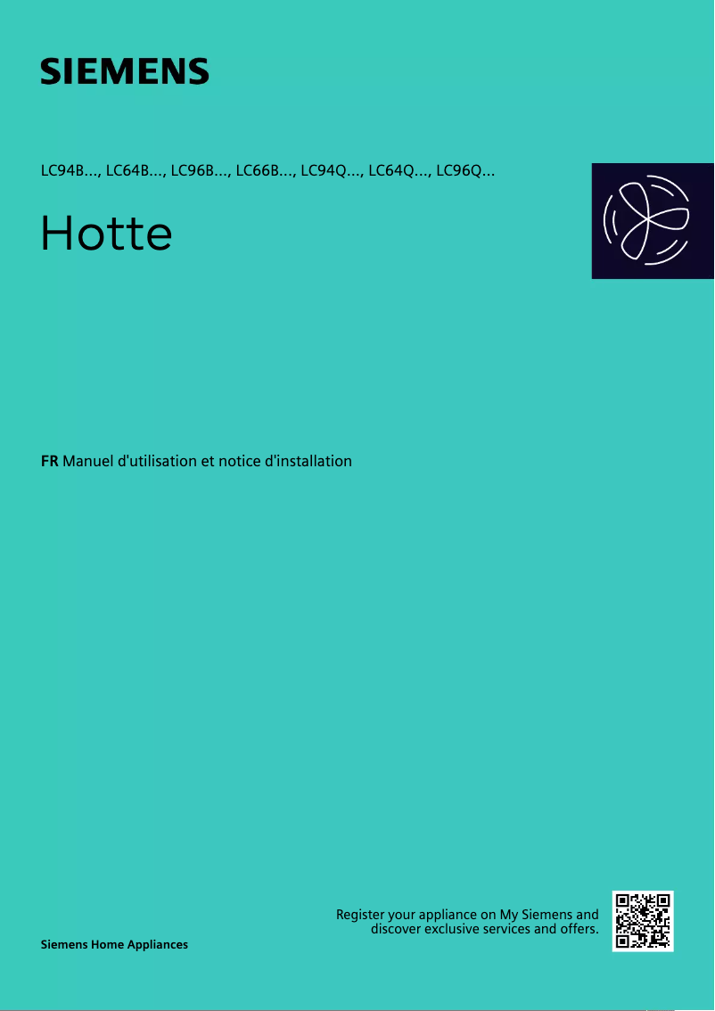 Image de la première page du manuel de l'appareil LC96BBC50