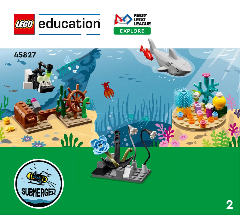 Page n°1 - Manuel utilisateur Lego Education 45827