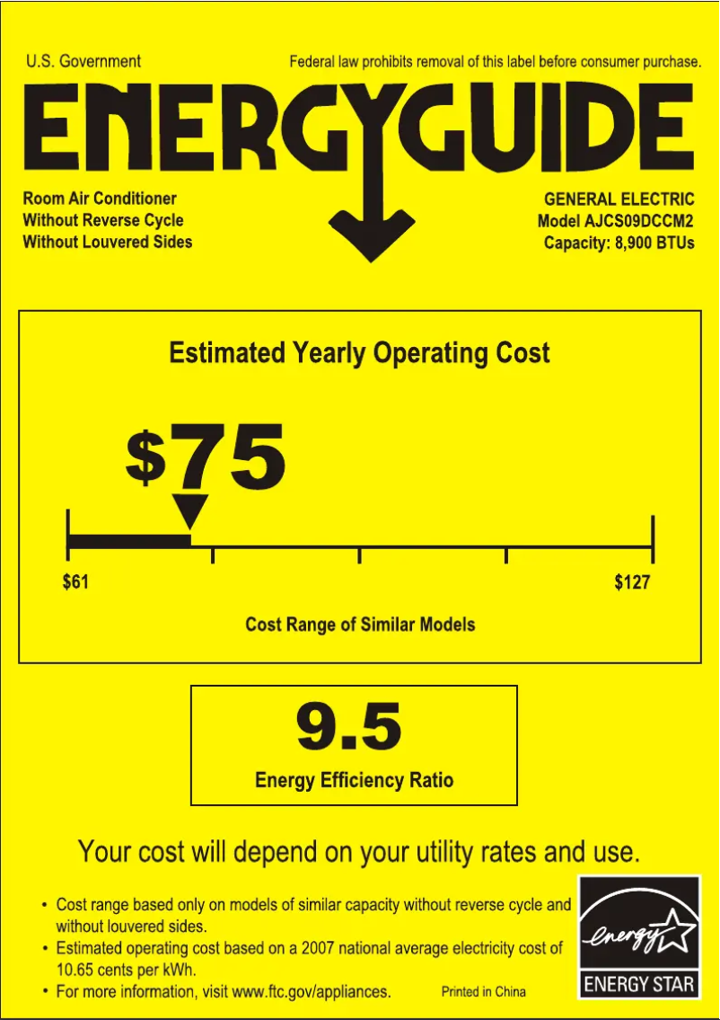 Image de la première page du manuel de l'appareil AJCS09DCC