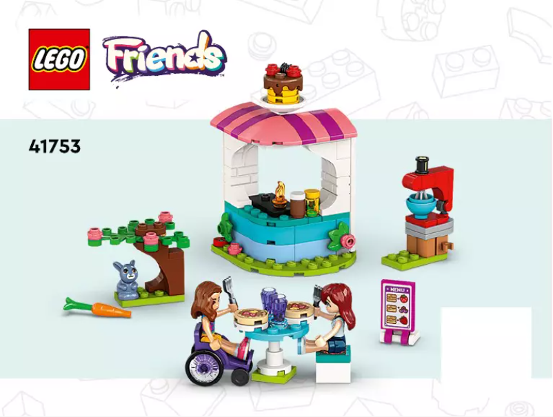 Page 1 de la notice Manuel utilisateur Lego Friends 41753