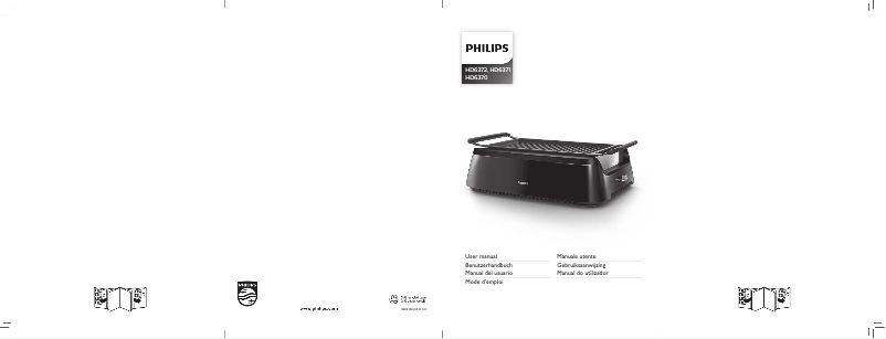 Page 1 de la notice Manuel utilisateur Philips Avance Collection HD6370